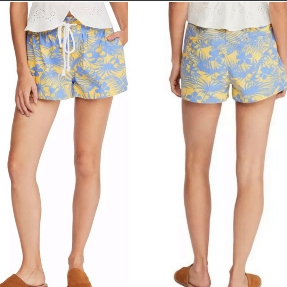 Free People Island Tropical Young Mango Shorts (Missing String) LIKE NEW Sz 10